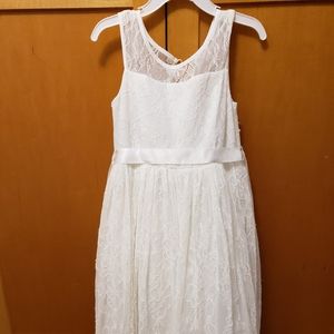5T lace flower girl dress